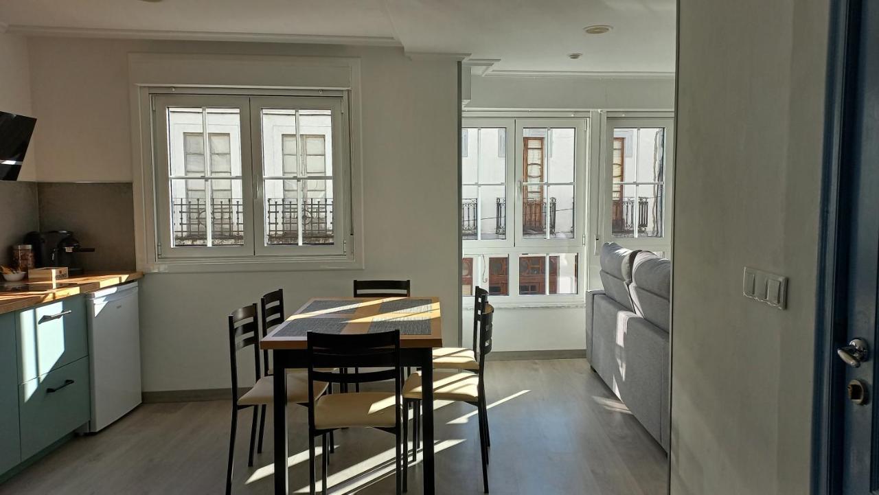 Ferienwohnung Lar Abeancos Melide Exterior foto